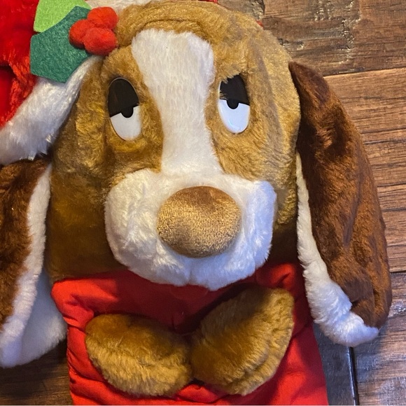 3D Penguin & Basset Hound Christmas Stockings 24” - Picture 6 of 9